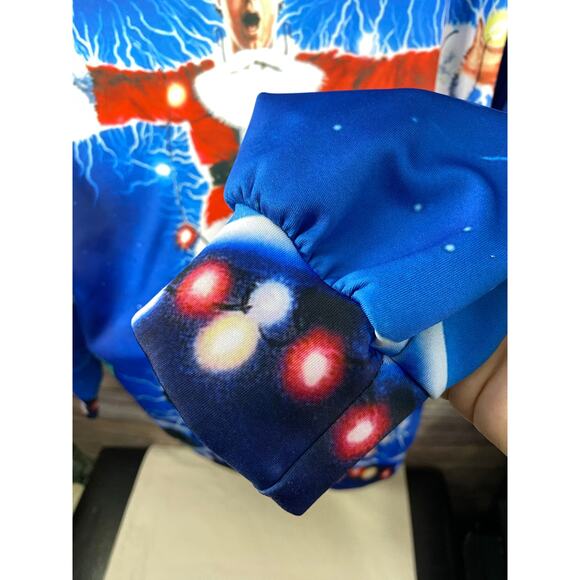 National Lampoon Christmas Vacation Clark Griswold Sweater Chevy Chase XL 23x29 - Picture 10 of 10